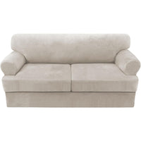 Sofa Slipcovers Thick Velvet Couch Cover Stretch T Cushion Sofa Covers Individual T Cushion Covers,