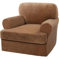 Sofa Slipcovers Thick Velvet Couch Cover Stretch T Cushion Sofa Covers Individual T Cushion Covers,