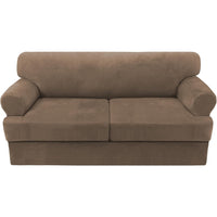 Sofa Slipcovers Thick Velvet Couch Cover Stretch T Cushion Sofa Covers Individual T Cushion Covers,