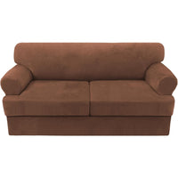 Sofa Slipcovers Thick Velvet Couch Cover Stretch T Cushion Sofa Covers Individual T Cushion Covers,