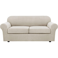 4 Piece Stretch Couch Covers for Cushion Couch Sofa Furniture Slipcovers