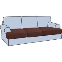 Stretch T Cushion Sofa Slipcovers Individually Sofa Cushion Covers Jacquard Fabric