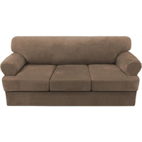 Sofa Slipcovers Thick Velvet Couch Cover Stretch T Cushion Sofa Covers Individual T Cushion Covers,