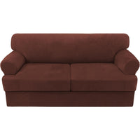 Sofa Slipcovers Thick Velvet Couch Cover Stretch T Cushion Sofa Covers Individual T Cushion Covers,