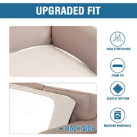 Super Stretch Individual Seat Cushion Covers Sofa Covers