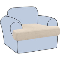 Stretch T Cushion Sofa Slipcovers Individually Sofa Cushion Covers Jacquard Fabric