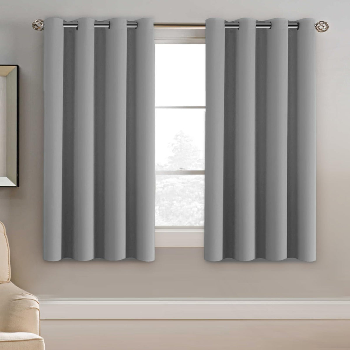 H.VERSAILTEX Doorway Curtain Blackout Closet Door Curtain Room Divider