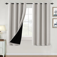 ✨special discount✨100% Blackout Thermal Insulated Blackout Curtains for Bedroom