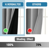 ✨special discount✨100% Blackout Thermal Insulated Blackout Curtains for Bedroom
