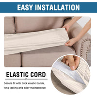Super Stretch Individual Seat Cushion Covers Sofa Covers