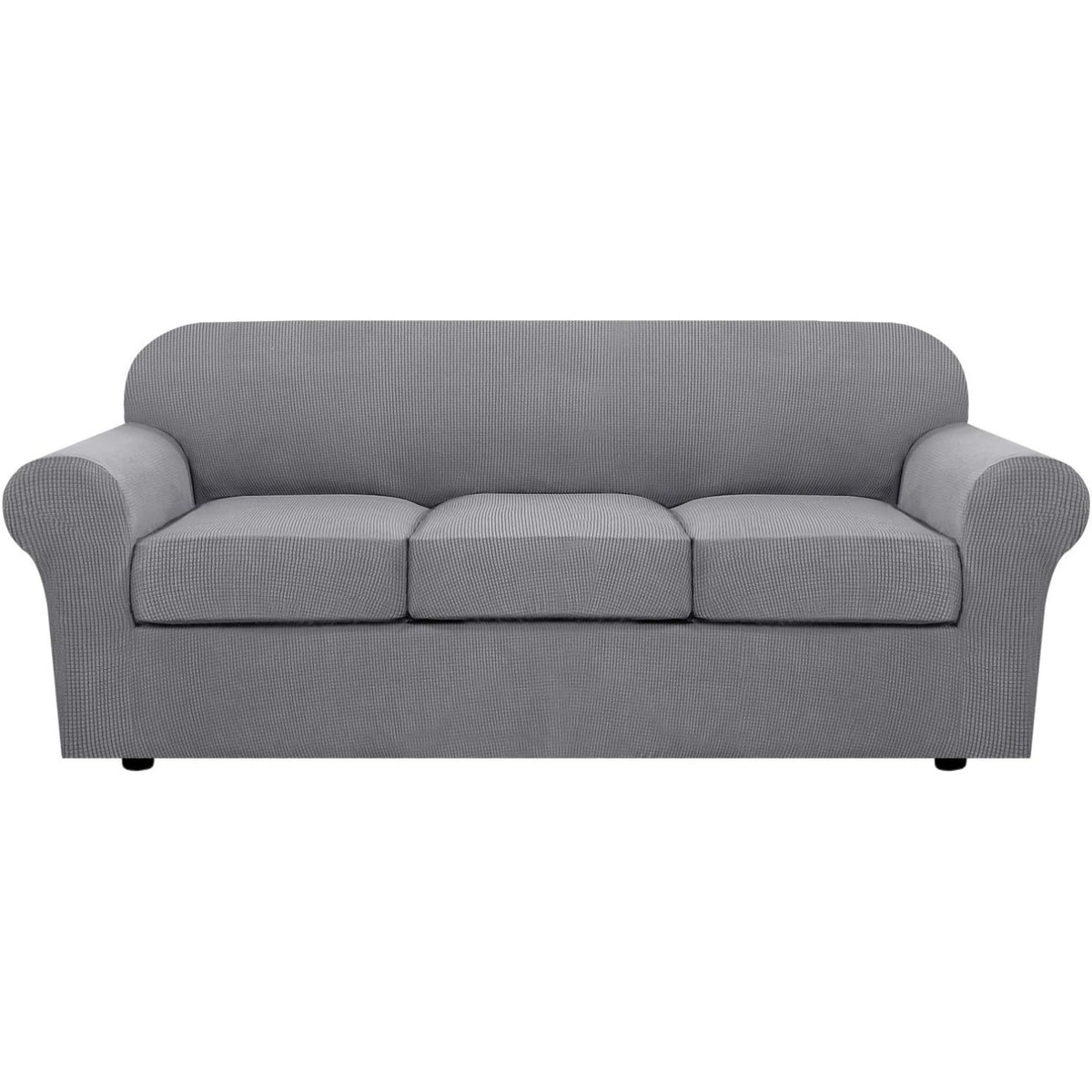 4 Piece Stretch Couch Covers for Cushion Couch Sofa Furniture Slipcovers