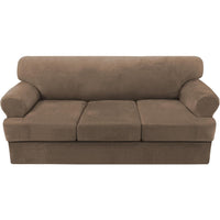 Sofa Slipcovers Thick Velvet Couch Cover Stretch T Cushion Sofa Covers Individual T Cushion Covers,