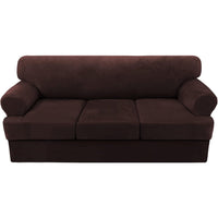 Sofa Slipcovers Thick Velvet Couch Cover Stretch T Cushion Sofa Covers Individual T Cushion Covers,