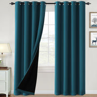 ✨special discount✨100% Blackout Thermal Insulated Blackout Curtains for Bedroom