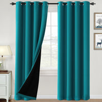 ✨special discount✨100% Blackout Thermal Insulated Blackout Curtains for Bedroom
