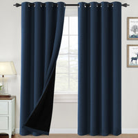 ✨special discount✨100% Blackout Thermal Insulated Blackout Curtains for Bedroom