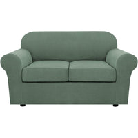 4 Piece Stretch Couch Covers for Cushion Couch Sofa Furniture Slipcovers