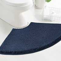 Bathroom Rug Tufted Bath Rug Bath Mat Non Slip Area Rug Extra Soft Thick Absorbent Shaggy Kitchen Rug Indoor Mat Washable Microfiber Bath Mat for Bathroom Living Room Fast Dry