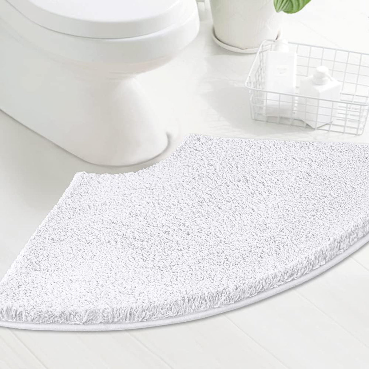 Bathroom Rug Tufted Bath Rug Bath Mat Non Slip Area Rug Extra Soft Thick Absorbent Shaggy Kitchen Rug Indoor Mat Washable Microfiber Bath Mat for Bathroom Living Room Fast Dry