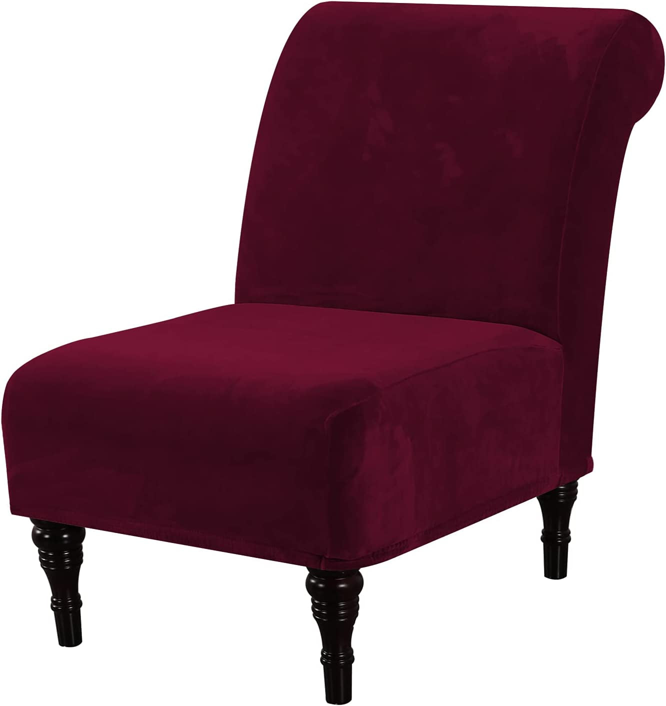 Purple velvet chair online covers