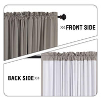 H.VERSAILTEX 100% Blackout Curtain Panels 96 Inches Long Thermal Insulated Blackout Lined Curtains for Bedroom Two Layers Full Light Blocking Drapes for Living Room, 2 Panels, Hunter Green