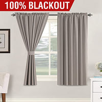 H.VERSAILTEX 100% Blackout Curtain Panels 96 Inches Long Thermal Insulated Blackout Lined Curtains for Bedroom Two Layers Full Light Blocking Drapes for Living Room, 2 Panels, Hunter Green