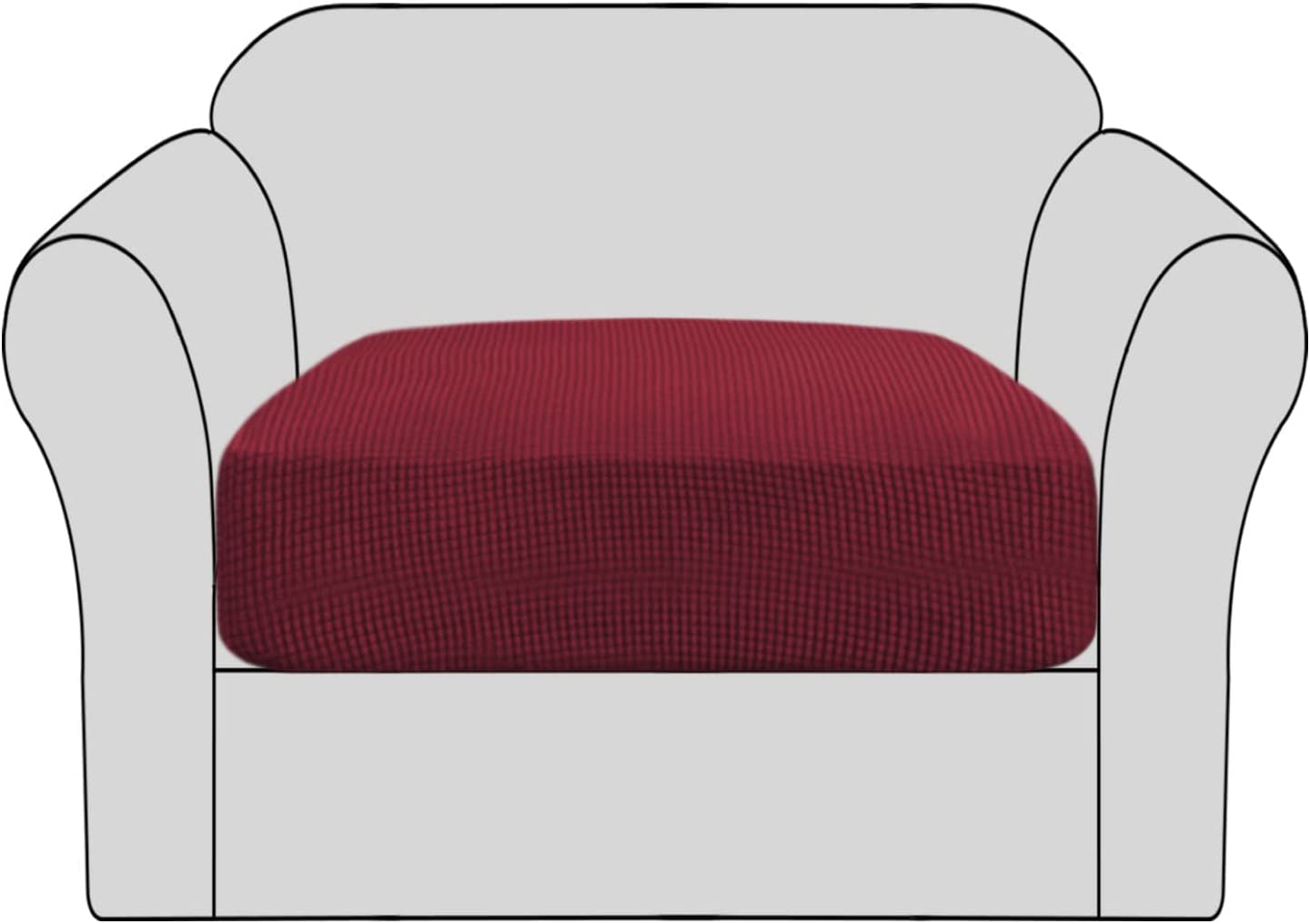 Individual sofa shop seat covers