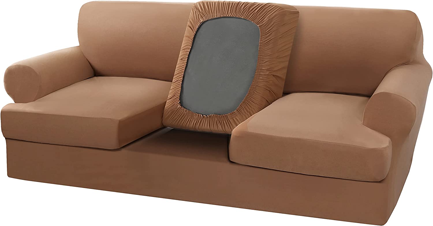 Leather sofa seat online cushion covers