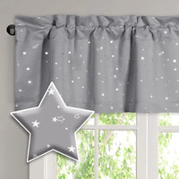 Blackout Curtain Valances for Kitchen Window/Living Room/Bathroom Privacy Added Rod Pocket Home Decoration Winow Valance, 52" W X 18" L, Flroal in Sage and Brown